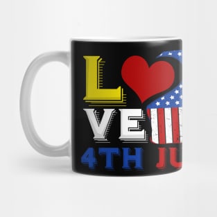 America Shirt 4th of July Patriotic T-shirt holiday Mug